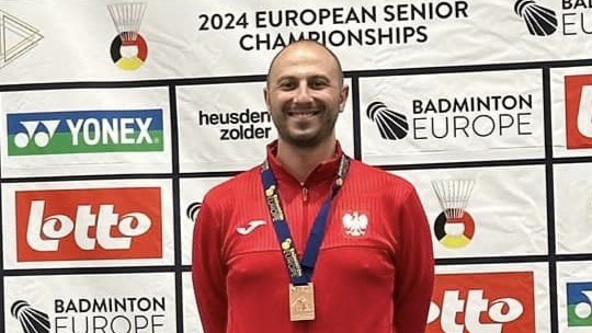 Badminton: Maciej Ociepa brązowym medalistą Mistrzostw Europy!